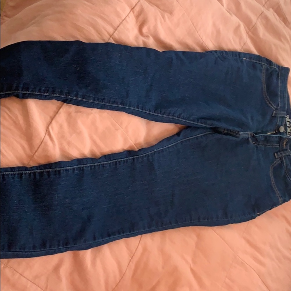 Dark blue jeans, brand new, great quality